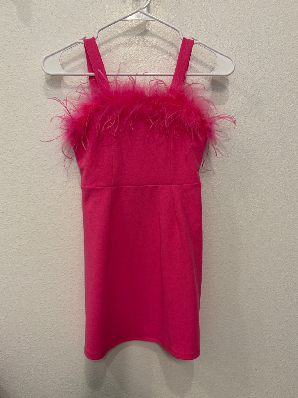 Speechless Kids - Girls Feather Trim Dress